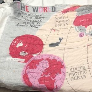 Kate Spade world map scarf